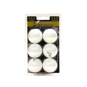 Swiftflyte 40+ 3 Star White Table Tennis Balls