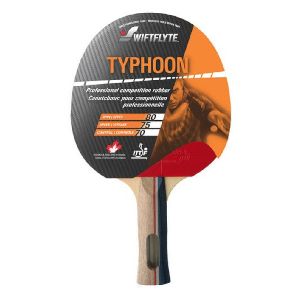 Swiftflyte Typhoon Table Tennis Racket Shock Hollow Handle (Anatomic)