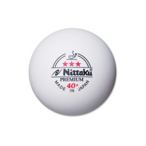 Nittaku 3 Star Premium 40+ Table Tennis Balls (3 Pack)