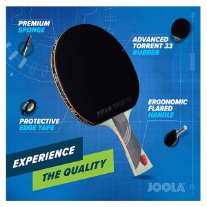 Joola Omega Speed Table Tennis Racket with Vizon Rubber - Image 3