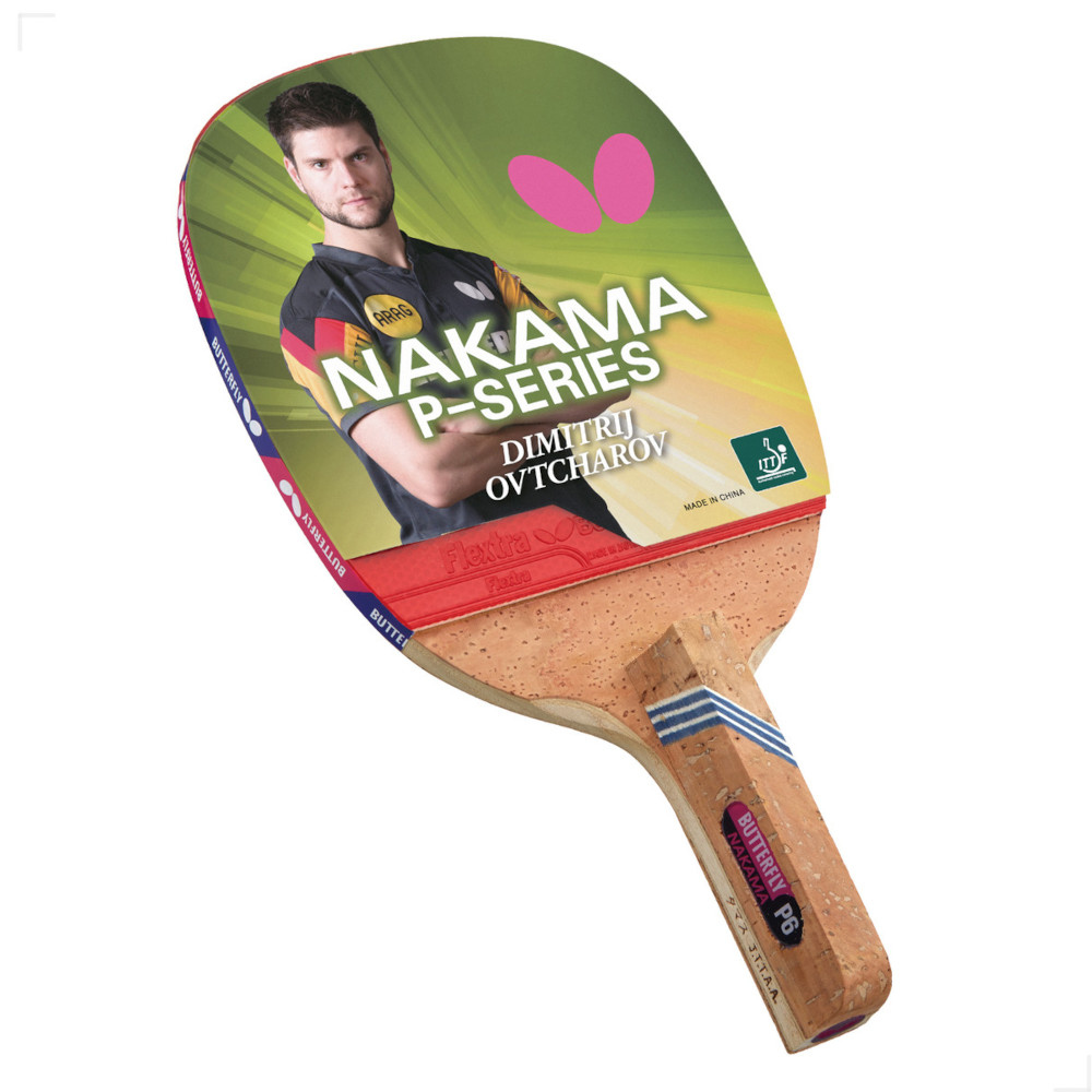 Butterfly Nakama P-6 Penhold Table Tennis Racket