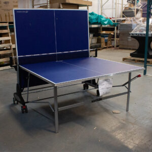 Kettler Stockholm GT Indoor Blue Table Tennis / Ping Pong Table - Scratch/Dent