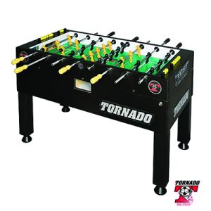 Tornado T3000 Foosball Table in Crimson or Matte Black - Image 3