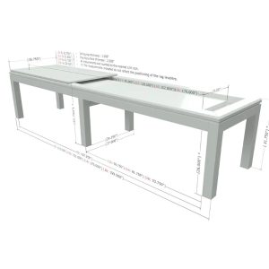 La Condo Shuffleboard Table - 4 lengths - Image 5
