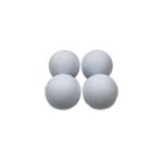 White Fuzzy Balls for Foosball Image