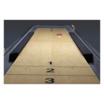 Shuffleboard Gutter Bumpers for Heritage Brand 9 Ft Shuffleboards
