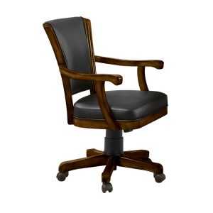 Elite Gas Lift Game Chair in Nutmeg finish