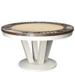 Canada Billiards La Condo Duo Round Poker Table Image