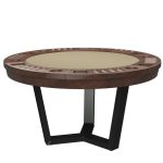 Canada Billiards Onyx Round Poker Table Image