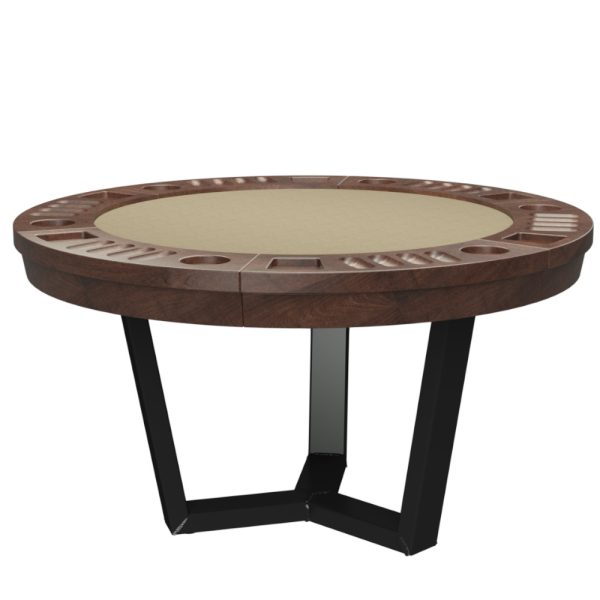 Canada Billiards Onyx Round Poker Table Image