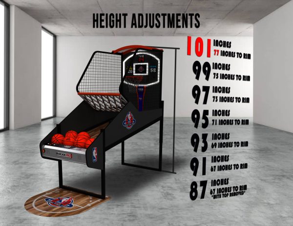 Gametime Height Adjustments