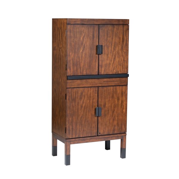 Harpeth Bar Cabinet in Gunshot finish