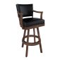 Legacy Classic Backed Stool with arms Rustic Image