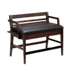 Baylor Spectator Bench in Whiskey Barrel finish