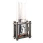 Harpeth Floor Cue Rack in Smoke finish