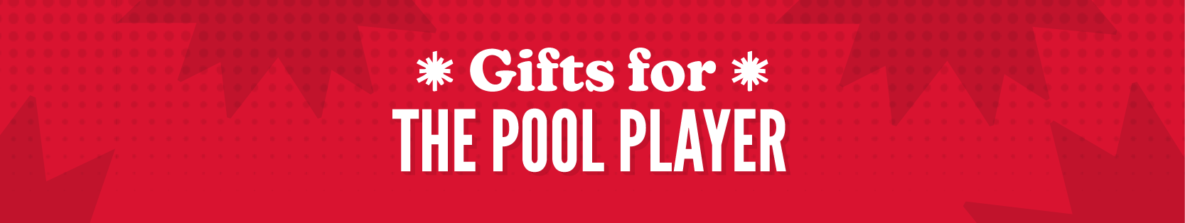 Holiday Billiards Banner